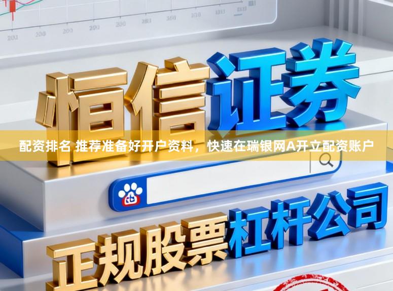 配资排名 推荐准备好开户资料，快速在瑞银网A开立配资账户